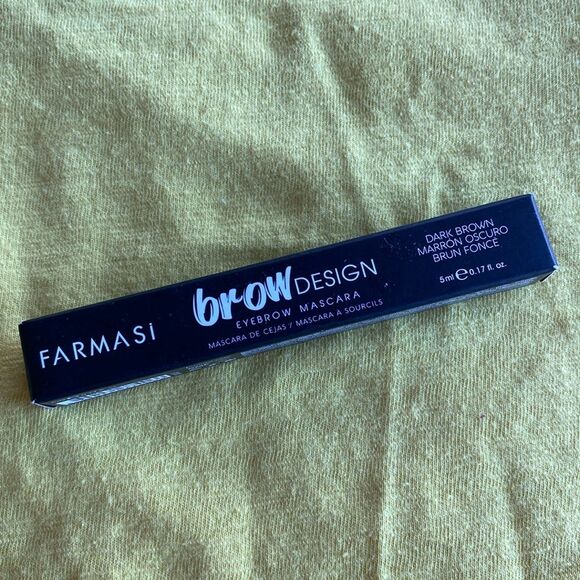 Farmasi Brow Design Dark Brown Mascara - Picture 1 of 3